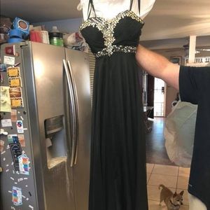 Black prom dress